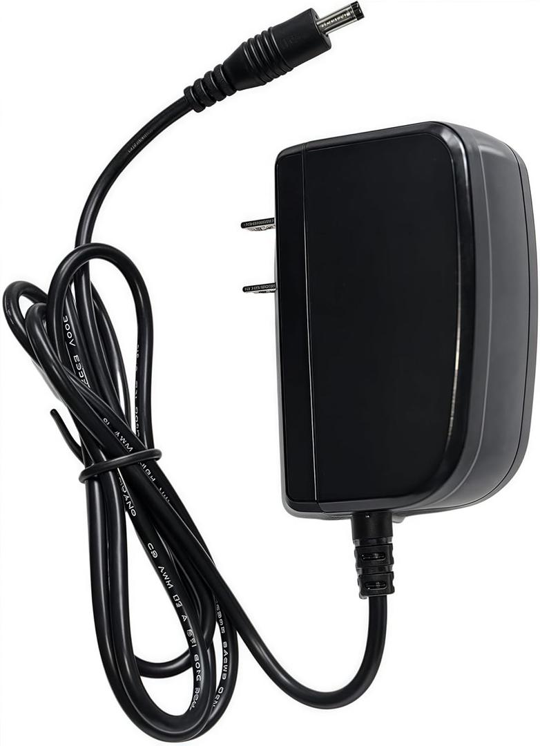 5V 2A Power Adapter Supply Charger DC Connector 4.0x1.7mm for Android TV Box, Security Camera US Plug(Black)