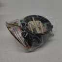 Halloween Decorations - Cauldron Halloween Decor with Magic Floating Potion Bottles Fog Diffuser Spooky Skeletons & Black Plastic Witches Bowl for Indoor Outdoor Party/Table/Mantel/Kitchen Decor