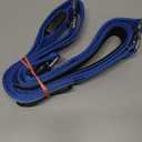 PetIsay Light up Dog Leash for Night Walking - USB C Rechargeable - Waterproof - Dog Leashes with Flashlight - LED Leash for Dogs - 6Ft, Blue