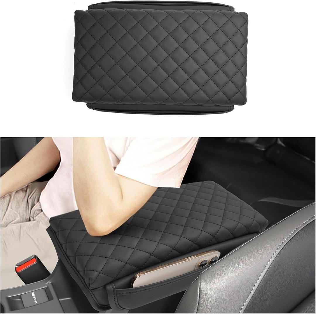 SXCY for 2024 2025 2026 Crosstrek Armrest Cover (Thickened) for Subaru Crosstrek 2025 2026 Accessories 2024-2026 Crosstrek Center Console Cover 2025 2026 Crosstrek Middle Console Cover