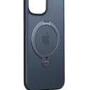 TORRAS Ultra Magnetic Ostand for iPhone 15 Pro Case [Fit for MagSafe] [Sturdy Stand & Ring Holder] Mil-Grade Shockproof Matte Anti-Scratch Slim Protective Kickstand Phone Case