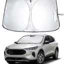 Econour Windshield Sunshade for Ford Escape 2020-2024 2025 2026, Sun Visor for Front Windshield & Window Sun Shade Cover, UV Heat Blocker & Protector, Car Accessories