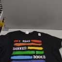 I Read Banned Books Colorful National Librarian Week Gift T-Shirt.XL