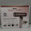 Shark SpeedStyle Pro Flex Professional Performance High-Velocity Hair Dryer System with Scalp Shield & IQ Speed Styling and Drying Suite, Lightweight, Ionic, No Heat Damage, Mocha Silver, HD542