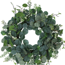 HD Designs Eucalyptus/Berry Spiral Vine Wreath