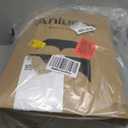 Anluoer Queen Size Bed in a Bag 7 Pieces, Navy Blue Bed Comforter Set with Sheets, All Season Bedding Sets with 1 Comforter, 2 Pillow Shams, 2 Pillowcases, 1 Flat Sheet, 1 Fitted Sheet