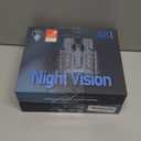 Night Vision Goggles,4K Full-Color Night Vision Binoculars for Adults with 3" HD Screen, 10000mAh Battery & 1968FT Night Vision Range,64GB Card,850nm Infrared,8X Zoom, Ideal for Camping & Hiking (Black)