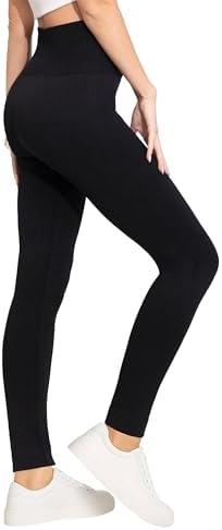 Conceited Fleece Lined Leggings in New Sweater Knit, L/XL