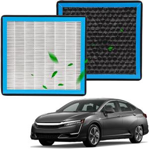 HEPA Cabin Air Filter replacement CF11182 Compatible with Honda Civic 2016-2022,CR-V 2017-2022,CR-Z 2011-2016,FIT 2009-2020,HR-V 2016-2022,Insight 2010-2022,Odyssey2018-2022,Clarity;Acura MDX,RDX,TLX