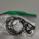 LUDOS Zenith USB C Headphones for iPhone 17 16 15 Pro Max Plus Air iPad Pro Air, USB-C Earbuds for Galaxy S24 S23 Ultra S22 S21 S20 A55 A54 A53, USB Type C Earphones - Black