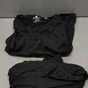 HEROBIKER Thermal Underwear Women Ultra-Soft Set Base Layer Top & Bottom Long Johns with Fleece Lined Winter Warm (Small, Black)