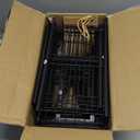 Plant Stand, 4 Tier Stackable Tiered Plant Stand, Scalable Heavy Duty Tall Plant Shelf for Indoor Outdoor, Garden, Display Shelves, Flower Pot Holder, Black