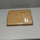 Sliner Fall Pumpkin Wooden Serving Dish Platter Thanksgiving 15" L x 12" W Pumpkin Shaped Charcuterie Board Snack Wood Cutting Board Sectional Dish Plate for Home Gifts(Brown)