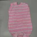 Kuoser Dog Surgery Recovery Suit, Soft Breathable Dog Recovery Suit for Female Spay Male Nueuter, Anti Licking Puppy Onesie Pet Surgical Suit for Dogs Abdominal Wounds Skin Disease, Pink Strips L