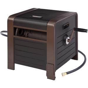 Liberty Garden 778 200' Hose Storage Box, Bronze, 23 x 16.9 x 18.15 inches