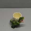 Dinosaur Pen Holder for Desk, Pencil Holder, Cute Fashion Desk Organizers and Accessories, Office Supplies Idea Gift for Women and Kids (Green)