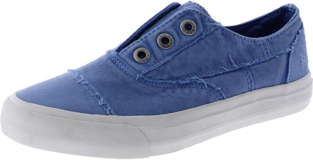 Blowfish Malibu Women's Malia Slip-On Sneaker (8, Baltic Blue)