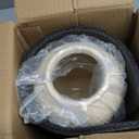 Tall Ceramic Vase 12 Inch Neutral Textured Vase,Cream Ceramic Vase for Home Decor,Farmhouse Tall Ceramic Flower Vase for Dining Table,Living Room,Kitchen,Bedroom,Entryway