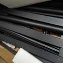 Queen Size Bed Frame with Modern Headboard, Metal Platform Bed Base with Strong Support, No Box Spring Needed, Easy Assembly, Noise FreeBlack