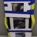 Frame Amo 12x28 Black Solid Wood Poster Frame, White Mat for 8x24 Image, Tempered Glass Front, 1.5 inch Wide, 1 inch Thick, High-End, Heavy-Duty, Gallery Grade & Acid-Free