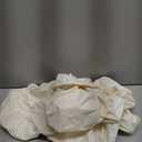 4-Pack Bar Stool Covers Round, for 12-14 Inch Chair Waterproof PU Seat Covers with Elastic Bands for Bar Stool/Round Cushion [Beige]