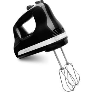 KitchenAid 5 Ultra Power Speed Hand Mixer KHM512, Onyx Black