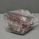 Metal Bird Bath for Outside, 2-in-1 Birdfeeder and Bath, 42 Inch Tall Stand with Hummingbird, Large 12Inch & Small 7.9Inch Bird Bath Bowl, 3 Bird Decor for Garden, Antique Bronze