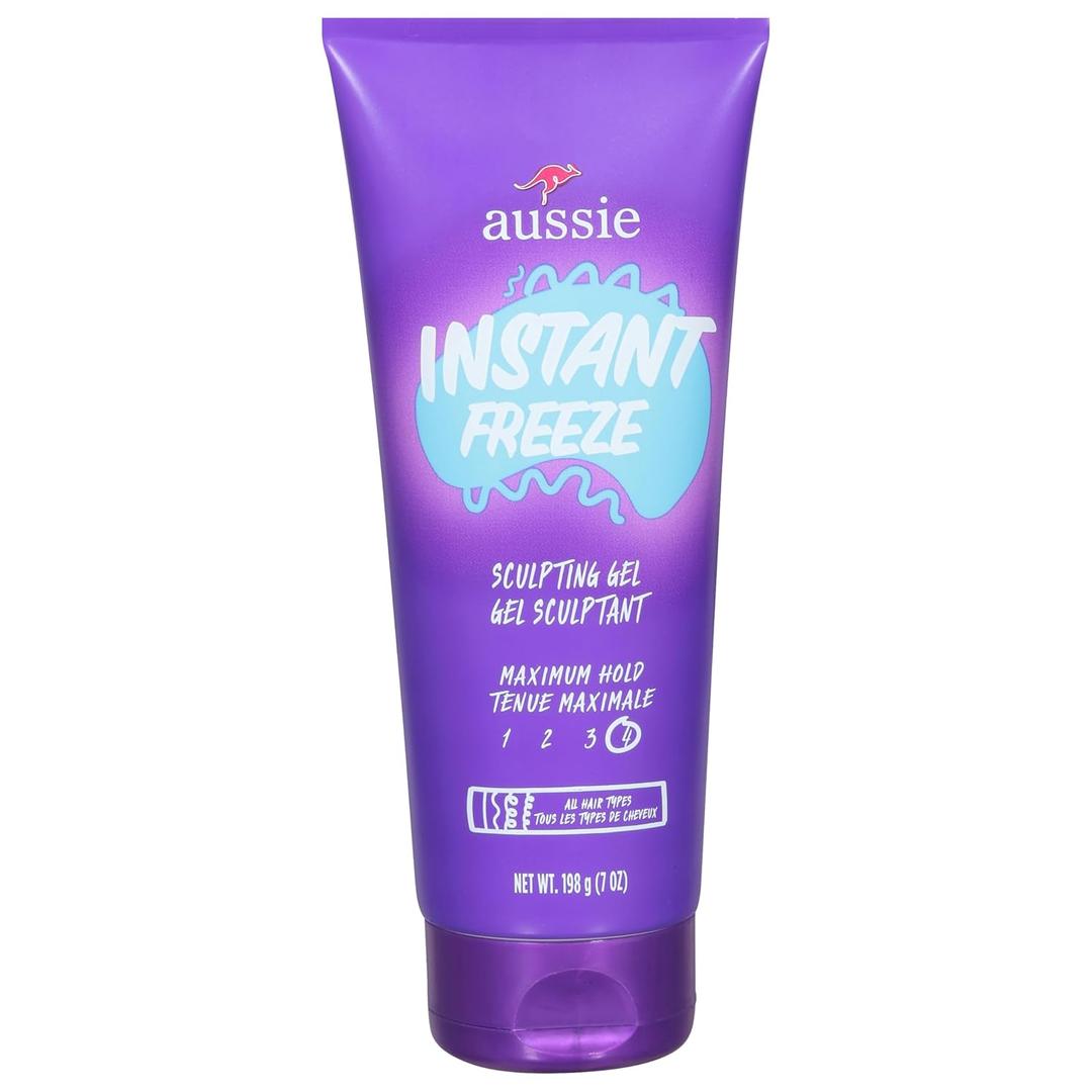 Aussie, Instant Freeze Sculpting Gel Maximum Hold, 7 Ounce