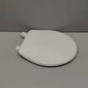 Little2Big Toilet Seat with Built-In Potty Training Seat, Slow Close, Durable Plastic, Made in USA, ROUND, White