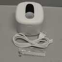 45kHz Ultrasonic Retainer Denture Cleaner Machine, Fast Cleaning for Aligners, Mouth Guards, Braces, Toothbrush Heads & Jewelry, 200ML Dental Cleaning Pod, 4 Modes & Digital Timer, White