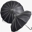 Queekay 2 Pcs Gothic Pagoda Umbrella, 36 Inch Parasol
Retro Wedding Accessory for Vampire Fans, Wedding Ceremonies, Outdoor Events, Rainy Days, Sunny Events, and Gift Giving