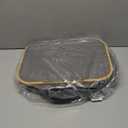 Gadpiparty Fabric Toilet Paper Holder Bathroom Laundry Storage Paper Bin Lid Modern Design