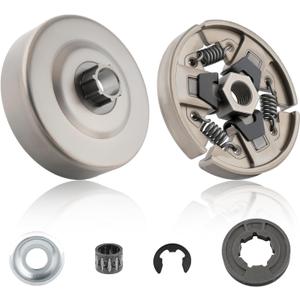 3/8" 7T Clutch Drum Sprocket Rim Bearing Kit For Stihl MS290 MS390 MS310 chainsaw part