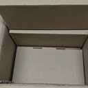 Estmoon 6 Pack Brushed Nickel Door Knobs, Privacy Door Lock Silver Keyless Door Handle with Lock for Bathroom Bedroom, Keyless Door Hardware