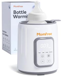 Bottle Warmer,8-in-1 Fast Baby Bottle Warmer for Breastmilk and Formula, Milk Warmer with Accurate Temperature Control and Automatic Shut-Off, Multifunctional Bottle Warmers for All Bottles (Grey)
