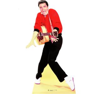 SC577 Famous 1950's Rock and Roll Singer Red Jacket and Guitar