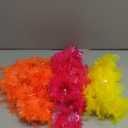 Mega-L 12 Pcs Glow in The Dark Party Necklace, Glow in The Dark Party Supplies, Neon Fluorescent Blacklight Necklace Party Favors, Glow Photo Booth Props, Necklaces for Women, Men, Adult Halloween