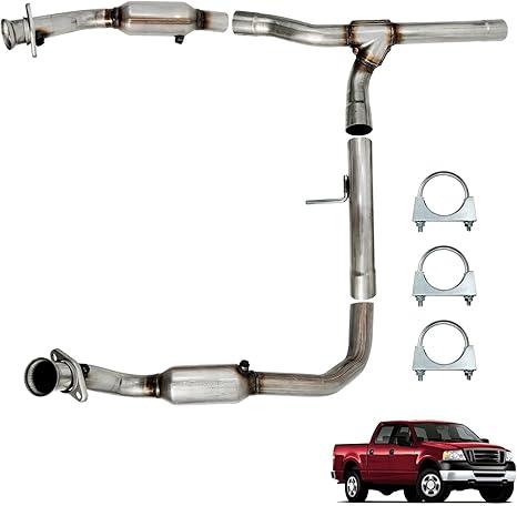 Left&Right Catalytic Converter Compatible with For-d F150 5.4L V8 4WD 2006 2007 2008