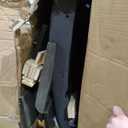 Lexicon California King Bed Frame with Vertical Channel Tufted Velvet Headboard, Modern Bed Frame, Wood Platform Bed, No Box Spring Needed, Easy Assembly, Grey