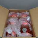 Rose Red 4.0" Large Christmas Balls - Christmas Tree Decoration Ornaments Shatterproof Hanging Balls for Birthday Halloween Holiday Wedding Decorations Set of 4pcs