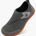 LeIsfIt Mens Wide Diabetic Shoes Adjustable Barefoot Walking Shoes Breathable Zero Drop Sneakers for Wide Width Arthritis Edema Feet, 47