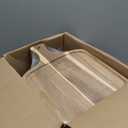 Tanlade 16 Pcs Acacia Wood Cutting Board with Handle Chopping Boards Decorative Charcuterie Platter Pizza Bread Cheese Fruit Serving Tray for Kitchen Counter Table Christmas Decorate (15.8 x 12 Inch)