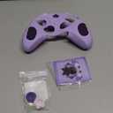 GeekShare Controller Skin Set for Xbox Soft Silicone Protective Cover Skin Case Compatible with Xbox Series X Controller with 2 Thumb Grip Caps and 2 Stickers - Star Wings Series Purple