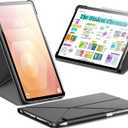 INFILAND Case for Samsung Galaxy Tab S11 2025 11 Inch 5G (SM-X736B/SM-X730),Slim Magnetic Protective Cover with Multi-Angle Origami Stand, Auto Wake/Sleep Function (Black)