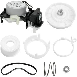 Upgraded W10913953 W11481722 Washer Shift Actuator W10721967 Washer Pulley Clutch Kit W10006384 Washer Drive Belt Compatible with Whirlpool Maytag Amana Kenmore Washer Replaces PS10057144 W10006354