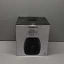 CHEFMAN Small Air Fryer Healthy Cooking, 3.6 Qt, Nonstick, User Friendly and Dual Control Temperature, w/ 60 Minute Timer & Auto Shutoff, Dishwasher Safe Basket, Matte Black, Cookbook Included