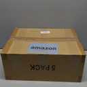 SNSLXH 5 Pack Stackable Closet Organizer Box, Multifunctional & Foldable Closet Storage Basket for Bathroom Kitchen Laundry Room Wardrobe Storage, Space-Saving Clothes Storage Drawer Organizer, Green