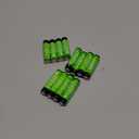 Amazon Basics 12-Pack Rechargeable AAA NiMH Performance Batteries, 800 mAh, 1.2V, Recharge up to 1000x Times, Pre-Charged