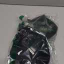 YBCG Women's Backless Bra with Clear Back Straps Plunge Convertible Push Up Padded Add A Cup Low Cut Underwire Bras for Women (34DD)