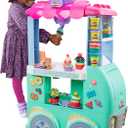 Play-Doh Kitchen Creations Sweet Snacks Food Truck Toy Playset for Kids, 12 Modeling Compound Cans, for 3 Year Old Girls & Boys & Up 